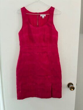 Dress. CALVIN KLEIN. Sz 8 Pink/Red